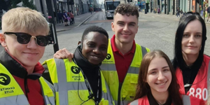 Granite Elite stewards getting ready for an event